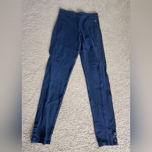 Matilda Jane Girls Size 12 Navy Blue Button Leggings Pants Great Condition.